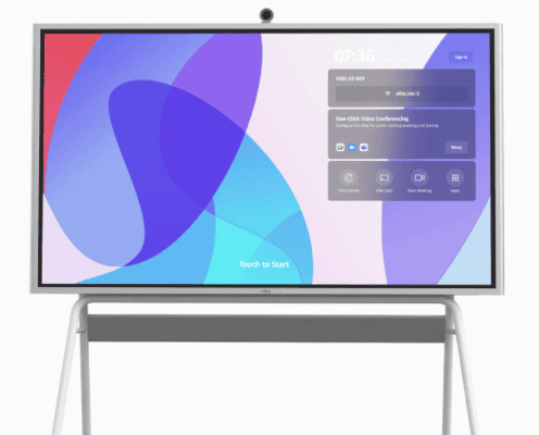 Vibe 55" S1 Smartboard with 4k Camera Rentals