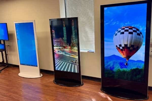 Interactive Kiosks & LED Poster Rentals for Events