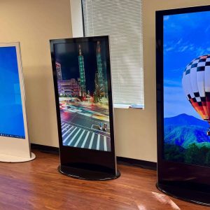 Interactive Kiosks & LED Poster Rentals for Events