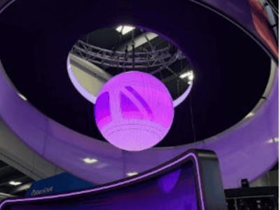 LED Sphere for Events and Trade Shows