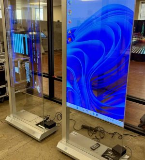 Transparent Kiosk Rentals for Events